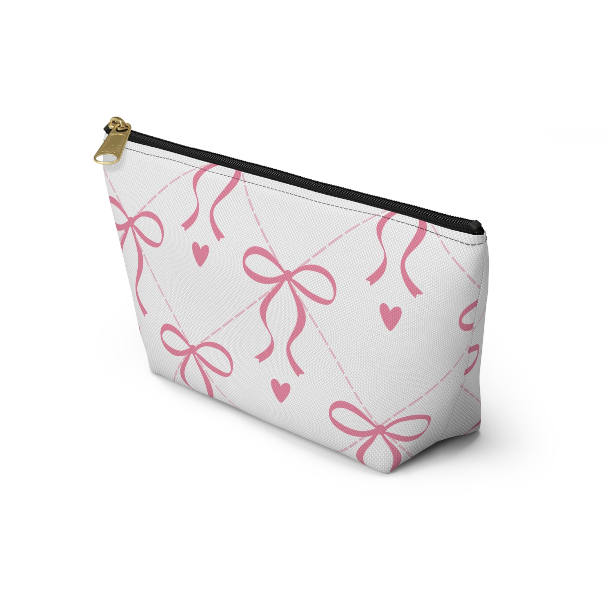 Blush Bow T- Bottom Pouch
