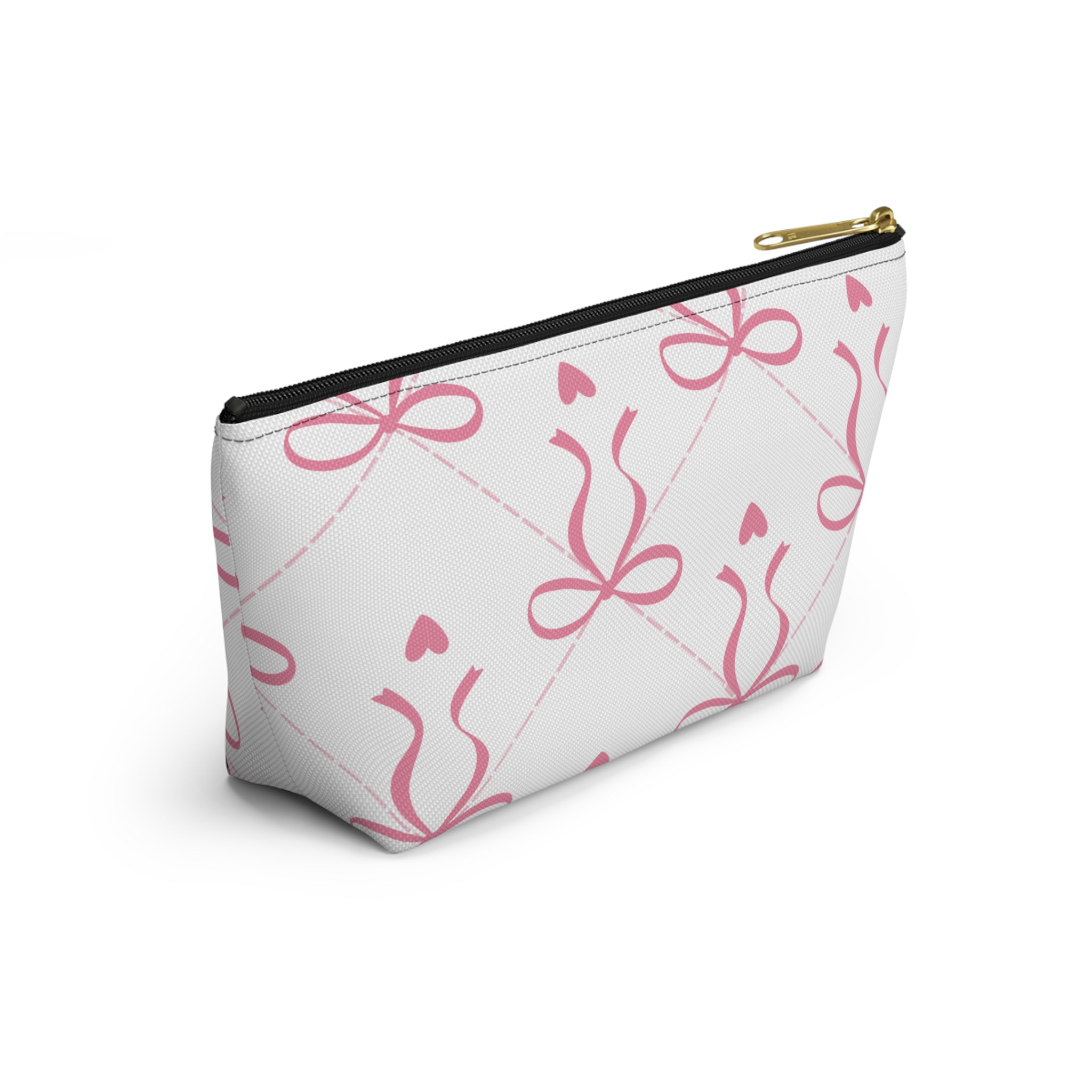Blush Bow T- Bottom Pouch